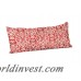 Bungalow Rose Hajar Gondola Lattice Salmon Outdoor Lumbar Pillow CST53839